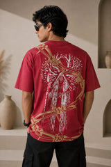 Hunter Oversized Puff Print T-Shirt