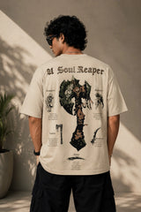 Blood Defines Honor Puff Oversized T-Shirt