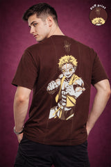 AKAZA EYE PUFF PRINT T-SHIRT FOR MEN