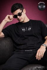 AKAZA EYE PUFF PRINT T-SHIRT FOR MEN