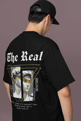 Back Side Black David Oversize tees 