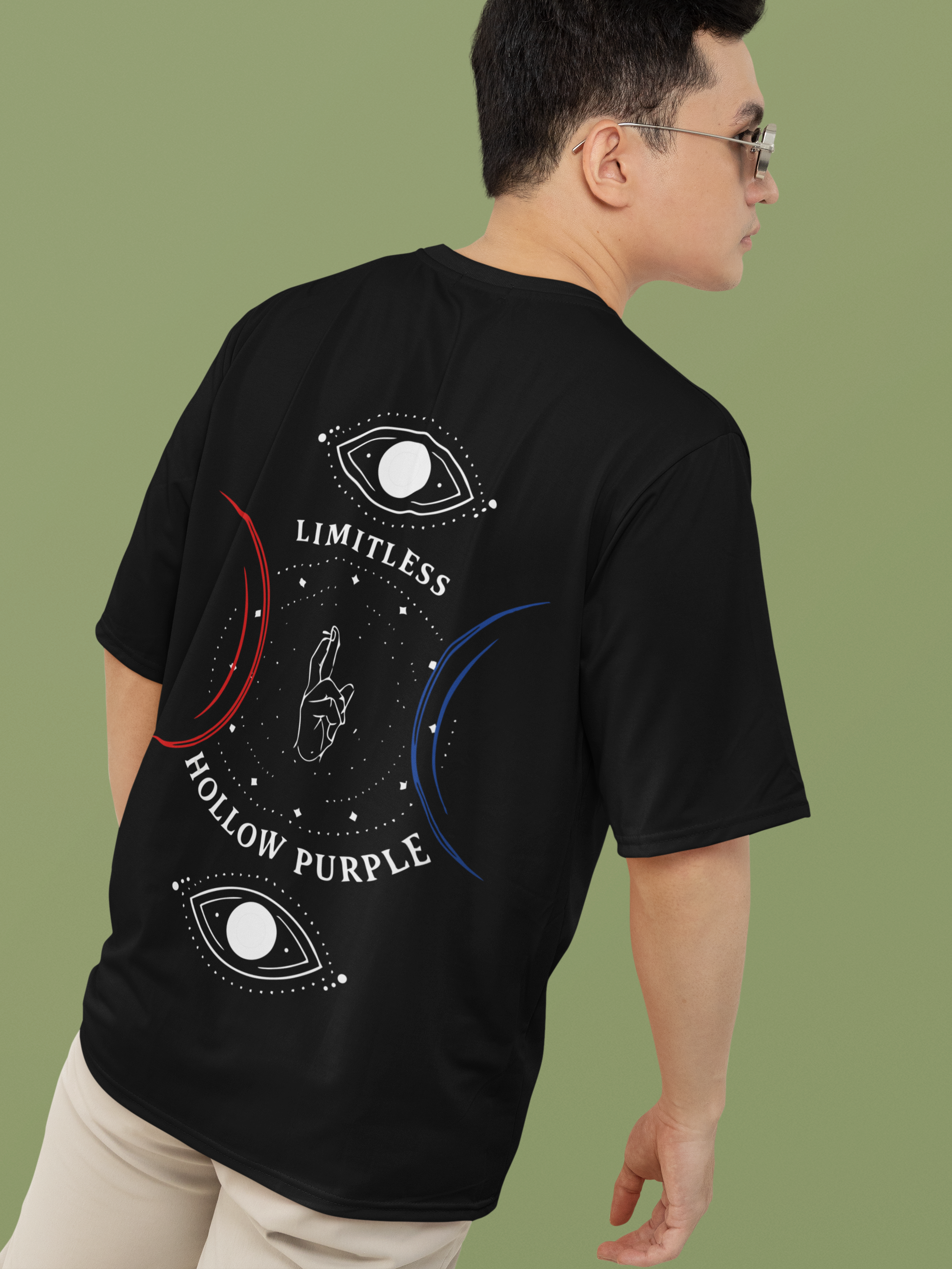 Black Limitless tees Men