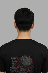 Gojo Men Slim Fit Black T-Shirt