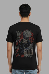 Gojo Men Slim Fit Black T-Shirt