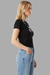 Black Skull Women T-Shirt