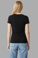 Black Skull Women T-Shirt