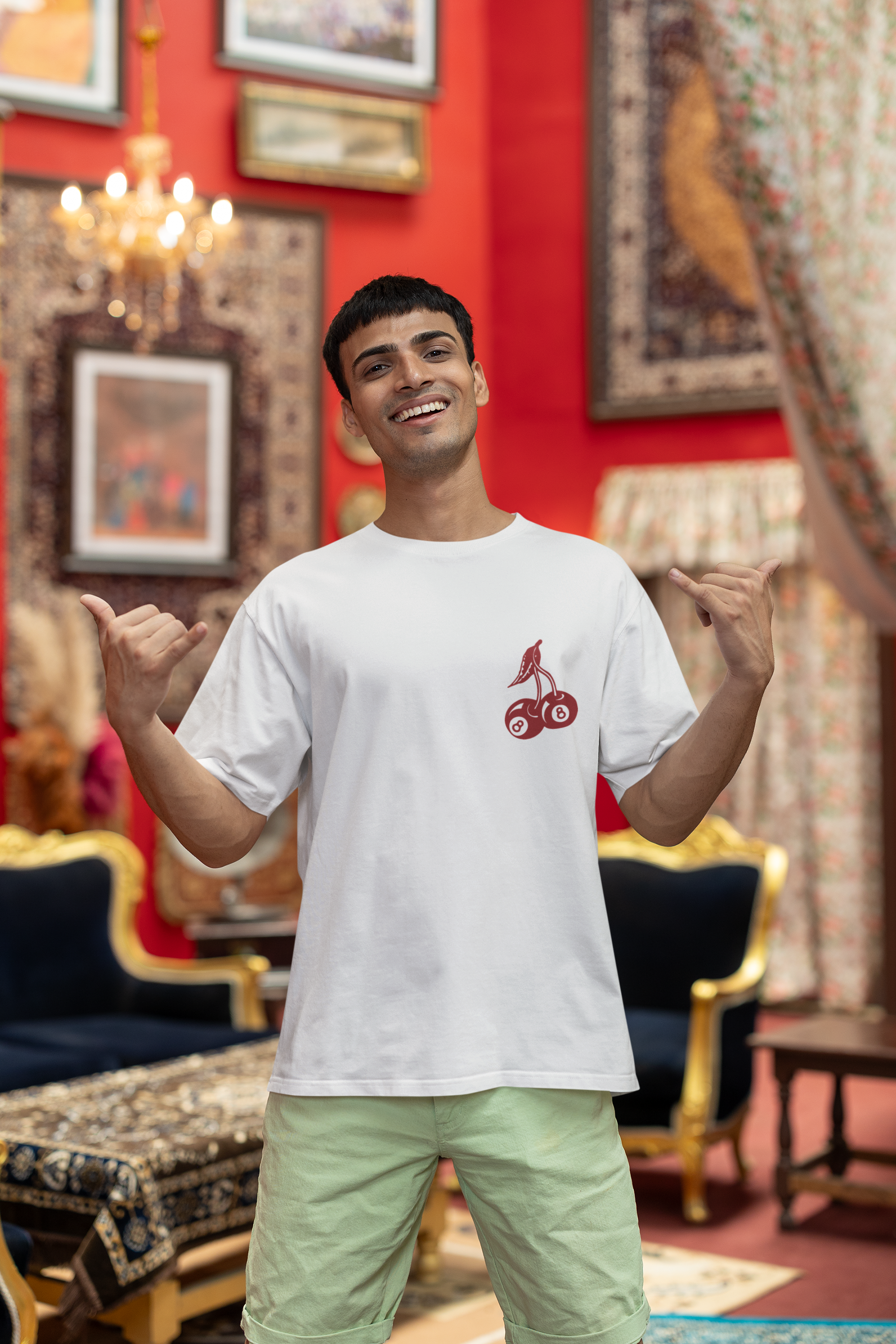 White Cherry Tees Men