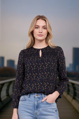 Dark Blue Top For Women