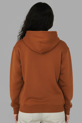 Dark Orange Hoodies For Women