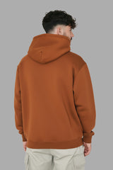 Dark Orange Hoodies For Men