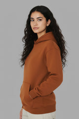 Dark Orange Hoodies For Women