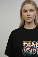 Dead Inside Women Oversized T-Shirt