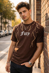 FURY PUFF PRINT T-SHIRT FOR MEN