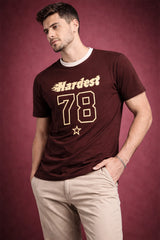 HARDEST 78 PUFF PRINT T-SHIRT FOR MEN
