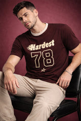 HARDEST 78 PUFF PRINT T-SHIRT FOR MEN