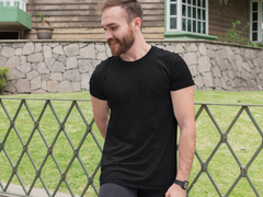 Black Slim Fit Trigger Muse men