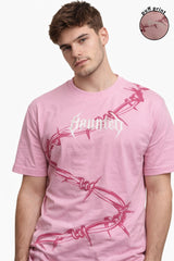 HOUNTED PUFF PRINT T-SHIRT FOR MEN