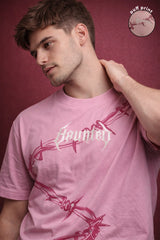 HOUNTED PUFF PRINT T-SHIRT FOR MEN