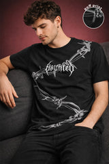 HOUNTED PUFF PRINT T-SHIRT FOR MEN