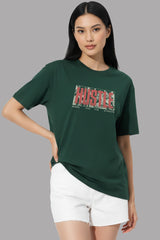 Hustle Women Oversized T-Shirt