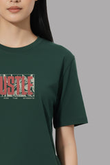 Hustle Women Oversized T-Shirt