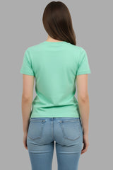 Light Green Women T-Shirt