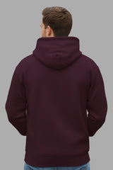 Maroon Red Hodies For Men