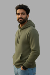 Olive Green Hoodies For Men