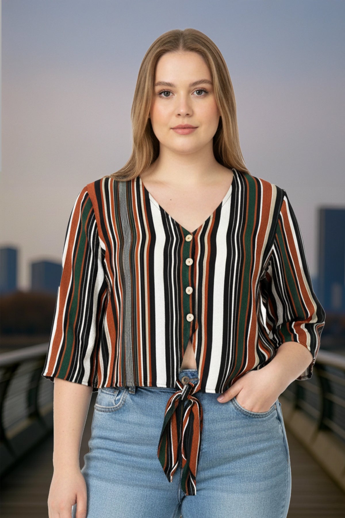 Mix Color Top For Women