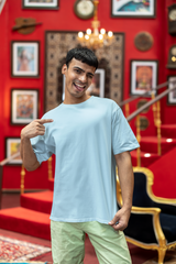 Plain Blue tees Men