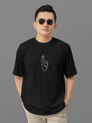 Black Graphic Limitless tees Men