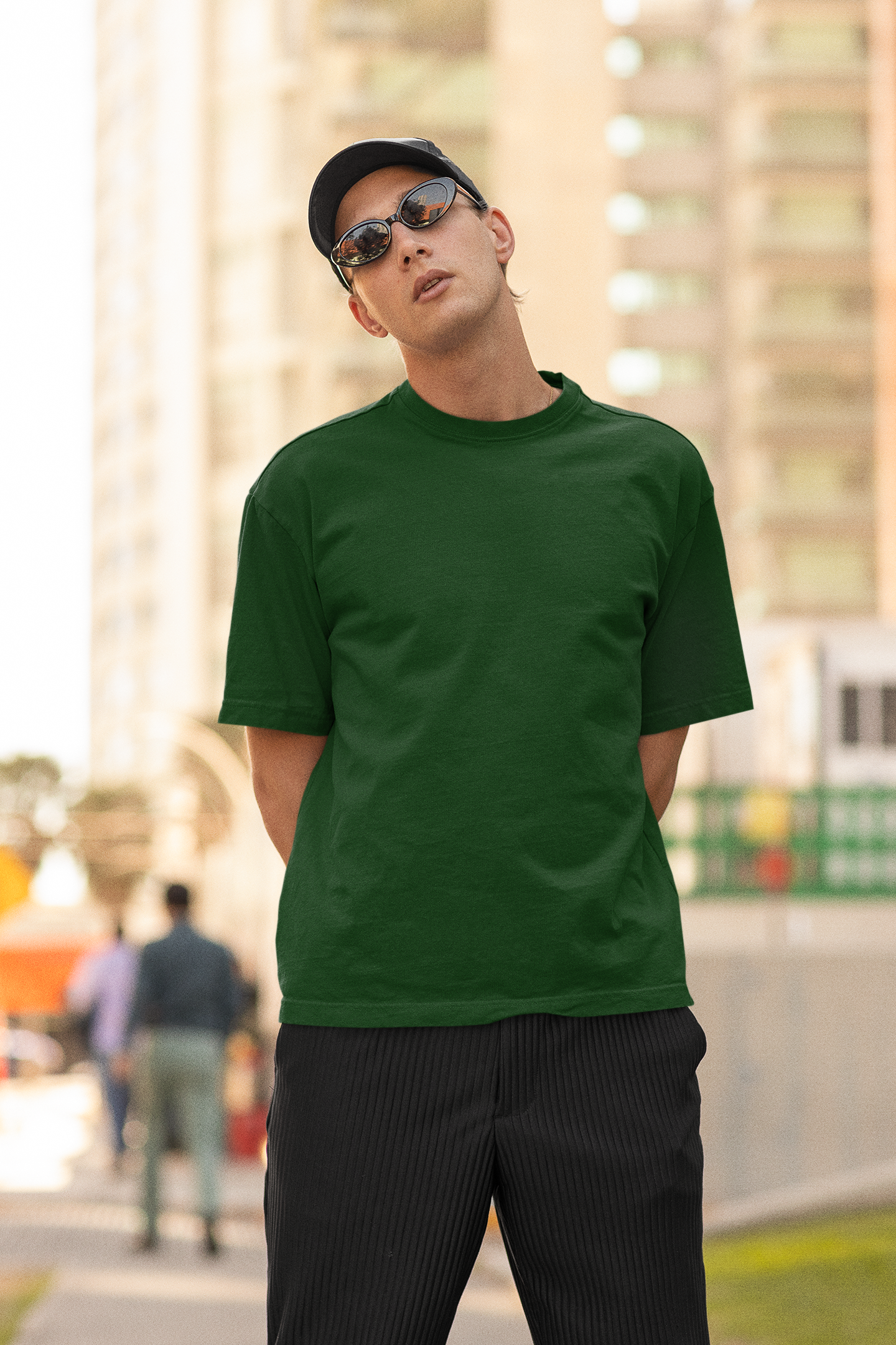 Green Graphic John Wick tees men
