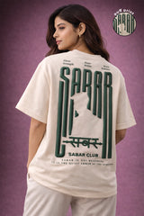 SABAR PUFF PRINT T-SHIRT FOR WOMEN