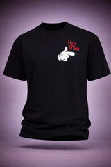 she is mine he is mine design Regular Fit Couple T-Shirt