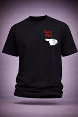 she is mine he is mine design Regular Fit Couple T-Shirt