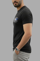 Ride Fast Men Black T-Shirt