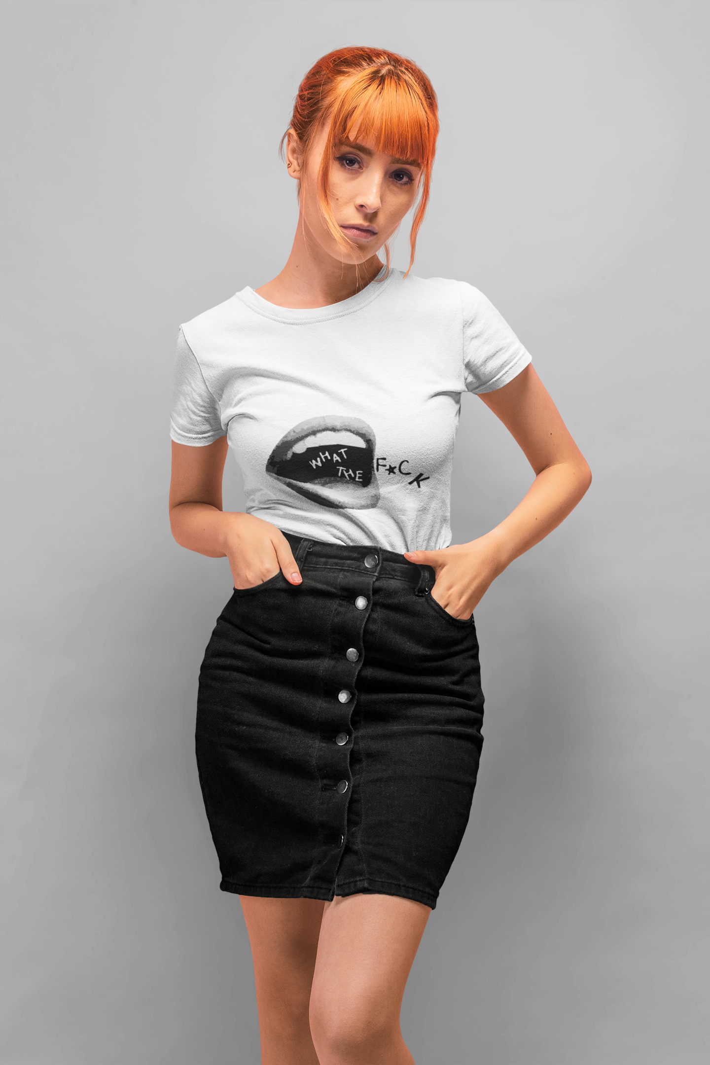 White Loudtype women