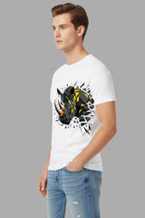 White Hippo T-Shirt For Men