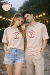 YOU HOLD THE KEY Couple Oversized T-Shirt
