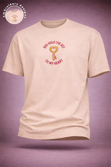 YOU HOLD THE KEY Couple Oversized T-Shirt